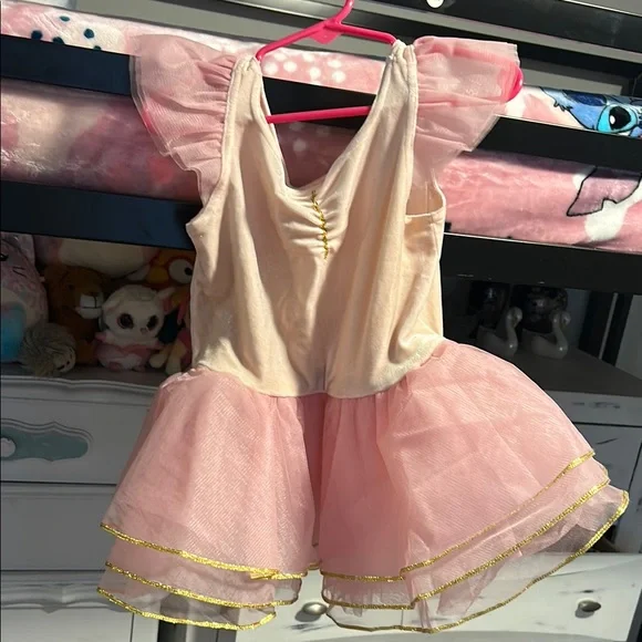 American Girl | Costumes | Pink And Gold Kids Costume Dress | Poshmark